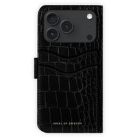 iDeal of Sweden Magnet Wallet+ Bookcase Apple iPhone 18 Pro / 17 Pro - Black Croco