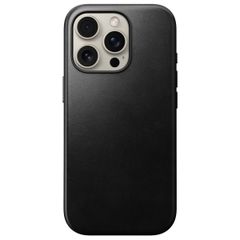 Nomad Modern Horween Leather Case iPhone 16 Pro - Black