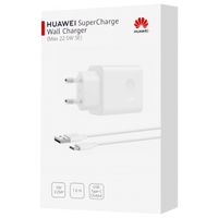 Huawei Originele power adapter - Oplader met USB-C kabel - USB aansluiting - 22,5 W - Wit