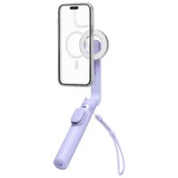 Spigen MagSafe Tripod Selfie Stick - met afstandsbediening - Universeel - 74CM - Lavender