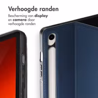 Accezz Classic Tablet Case Samsung Galaxy Tab S10 Lite / S9 11.0 inch / Tab S10 FE / S9 FE 10.9 inch - Donkerblauw