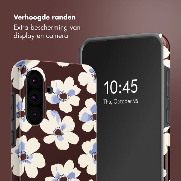 Selencia Vivid Backcover Samsung Galaxy A36 / A56 - Choco Flower Pop