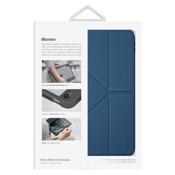 Uniq Moven Case iPad 10 (2022) 10.9 inch - Blue