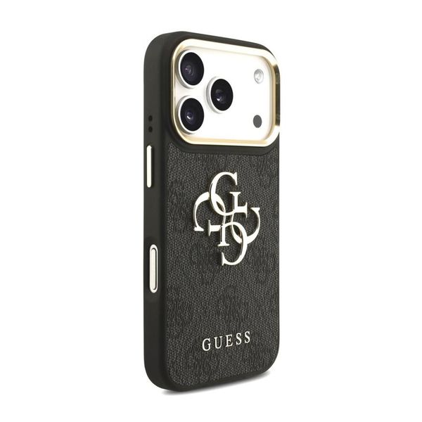 Guess 4G Metal Logo Backcover Apple iPhone 18 Pro Max / 17 Pro Max - Black