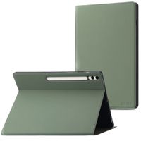 Accezz Classic Tablet Case Samsung Galaxy Tab S10 Plus / Tab S9 FE Plus / Tab S9 Plus - Groen