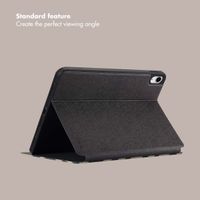 Selencia Vivid Tablet Case Apple iPad 11 (2025) 11 inch A16 / iPad 10 (2022) 10.9 inch - Art Wave Black