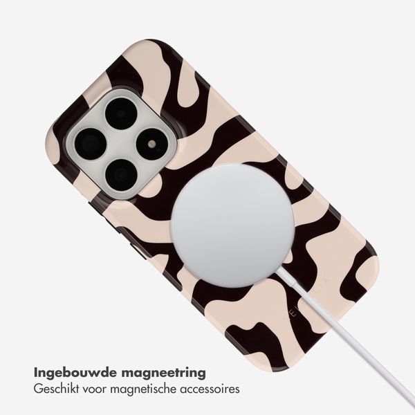 Selencia Vivid Backcover met MagSafe Xiaomi 17 - Art Wave Black