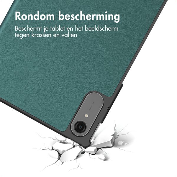 imoshion Trifold Bookcase Lenovo Idea Tab Pro Gen 2 - Donkergroen