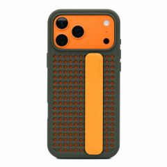 Callbuddy Hoesje met Strap Apple iPhone 17 Pro Max - Camo Orange