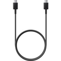Samsung Originele USB-C naar USB-C kabel - 1 meter - 25 Watt + Originele Fast Charging Adapter USB-C Oplader - 25 Watt - Zwart