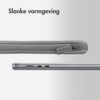 Accezz Laptop hoes 13-14 inch - Laptopsleeve - Slate Gray