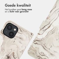 imoshion Design Bookcase Apple iPhone 13 - Sandy Marble