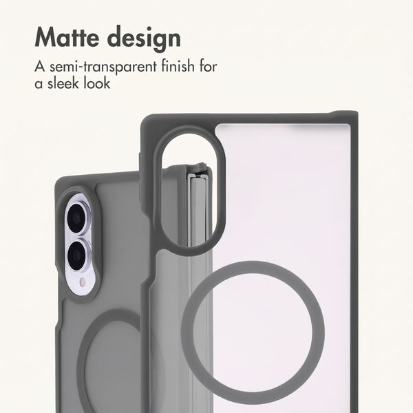 imoshion Colour Guard Case with MagSafe Samsung Galaxy Z Fold 8 - Grey
