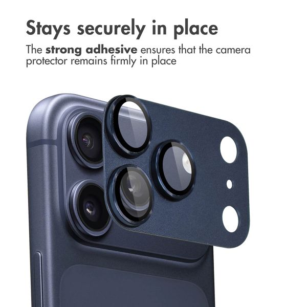 imoshion Camera Protector Glass 2-pack Apple iPhone 17 Pro - Deep Blue