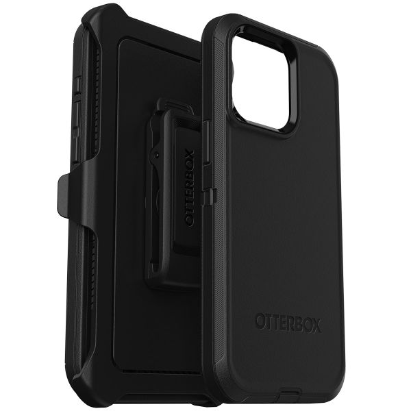 OtterBox Defender Rugged Backcover iPhone 15 Pro Max - Zwart