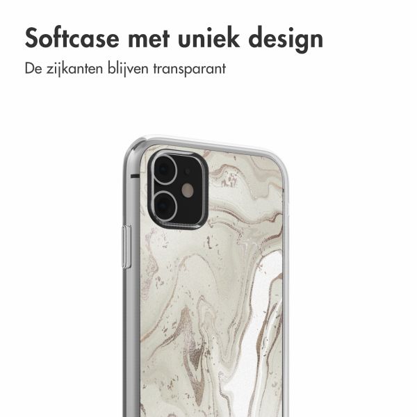 imoshion  Design hoesje iPhone 11 - Sandy Marble