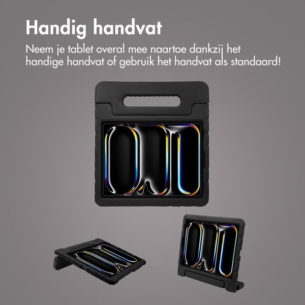 imoshion Kidsproof Backcover met handvat Apple iPad Pro 12.9 (2018/2020/2021/2022) - Zwart