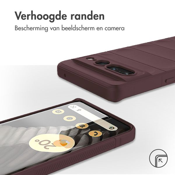 imoshion EasyGrip Backcover Google Pixel 7 Pro - Aubergine