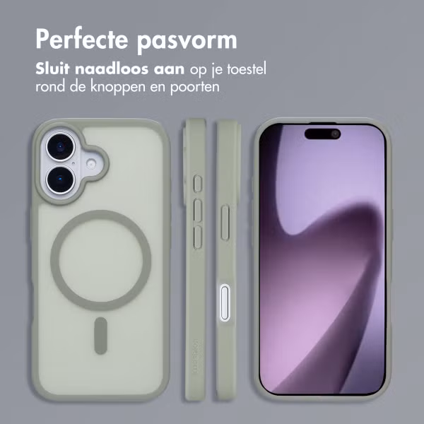 imoshion Color Guard Backcover met MagSafe Apple iPhone 17 - Grijs