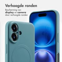 imoshion Color Backcover met MagSafe Apple iPhone 16 - Smoke Green