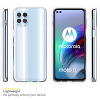 Accezz Clear Backcover Motorola Moto G100 - Transparant