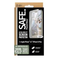 SAFE by PanzerGlass Ultra-Wide Fit Screenprotector Apple iPhone 16 Plus / 15 Plus