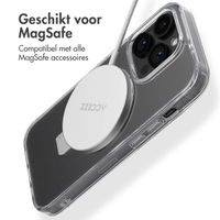 Accezz Ring Stand Backcover met MagSafe Apple iPhone 14 Pro - Transparant