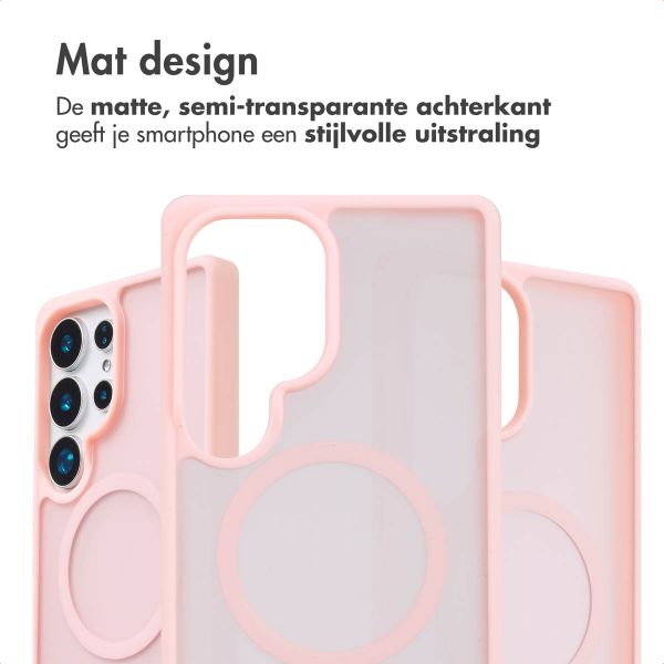 imoshion Color Guard Backcover met MagSafe Samsung Galaxy S25 Ultra - Lichtroze