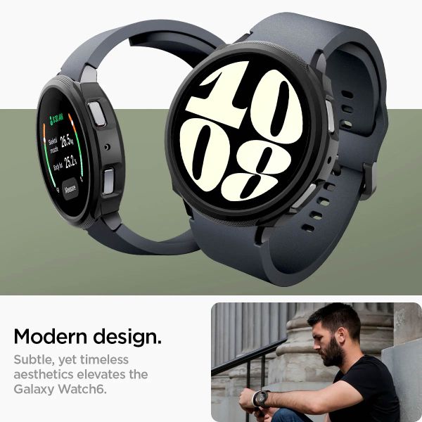 Spigen Liquid Air™ Pro Case Samsung Galaxy Watch 6 - 44 mm - Matte Black