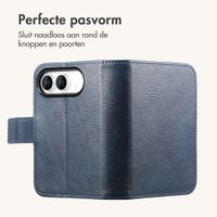 imoshion Luxe Bookcase Apple iPhone Duo - Donkerblauw