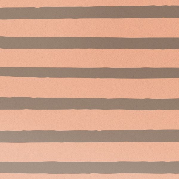 imoshion Design hoesje iPhone 14 - Striped peach reverse