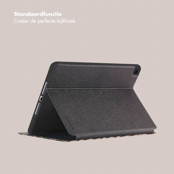 Selencia Vivid tablethoes Apple iPad 9 (2021) 10.2 inch / iPad 8 (2020) 10.2 inch / iPad 7 (2019) 10.2 inch - Wild Leo