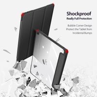 Dux Ducis Toby Bookcase Apple iPad 6 (2018) 9.7 inch / iPad 5 (2017) 9.7 inch - Zwart