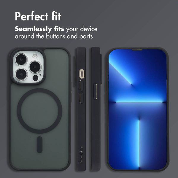 imoshion Colour Guard Back Cover with MagSafe Apple iPhone 13 Pro - Black