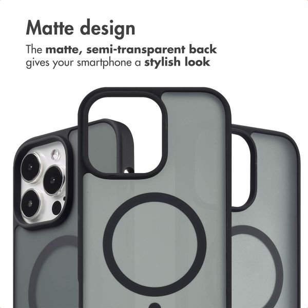 imoshion Colour Guard Back Cover with MagSafe Apple iPhone 14 Pro Max - Black