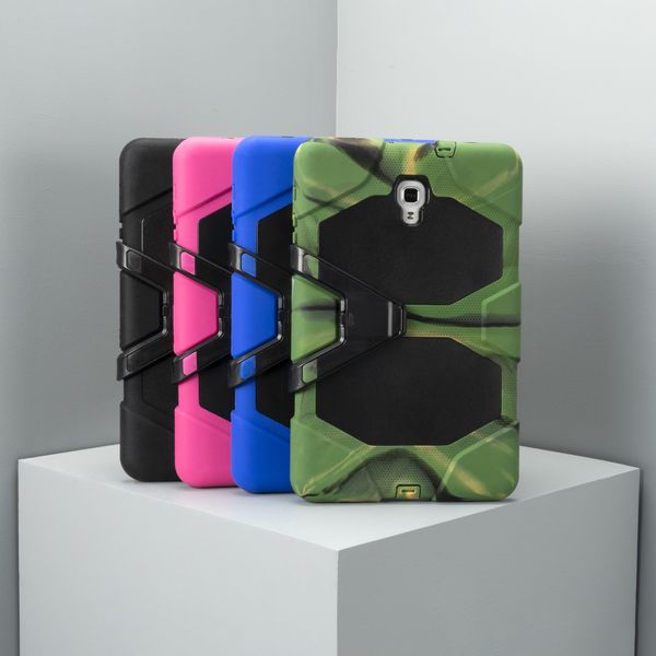 Extreme Protection Army Backcover Apple iPad Mini 3 (2014) / Mini 2 (2013) / Mini 1 (2012) - Zwart