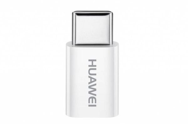 Huawei Wit Micro-USB naar USB-C adapter