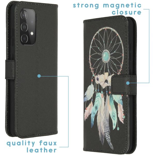 imoshion Design Softcase Bookcase Samsung Galaxy A52(s) (5G/4G)