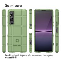 imoshion Rugged Shield Backcover Sony Xperia 1 V - Donkergroen