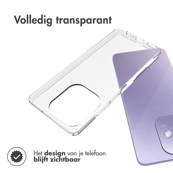 Accezz Clear Backcover Oppo A40 (4G) / Oppo A40M (4G) / Oppo A60 (5G) - Transparant
