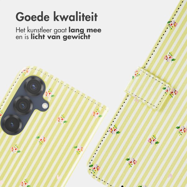 imoshion Design Bookcase Samsung Galaxy S25 - Garden Stripes