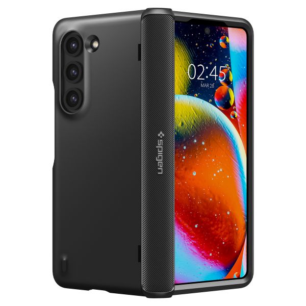 Spigen Slim Armor Pro Backcover Samsung Galaxy Z Fold 5 - Zwart