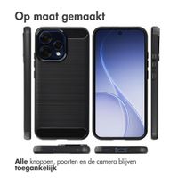 imoshion Brushed Backcover Oppo Reno15 F (5G) - Zwart