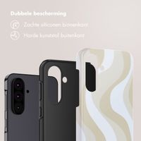 Selencia Vivid Backcover Samsung Galaxy A36 / A56 - Desert Waves Beige