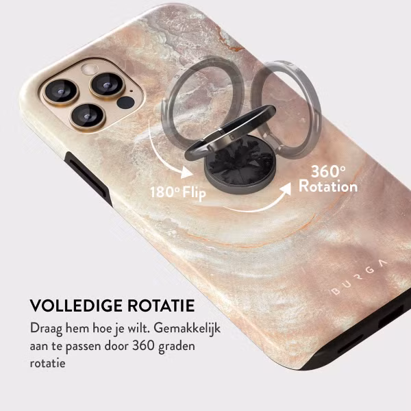 Burga Ringholder Gunmetal - Telefoonring - Nocturnal