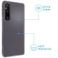 imoshion Softcase Backcover Sony Xperia 1 V - Transparant