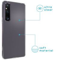 imoshion Softcase Backcover Sony Xperia 1V - Transparant