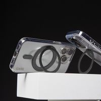 CARE by PanzerGlass Kickstand Case MagSafe Apple iPhone 16 Pro - Zwart