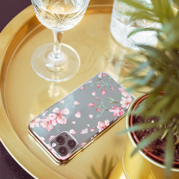 imoshion Design hoesje Samsung Galaxy A20e - Bloem - Roze