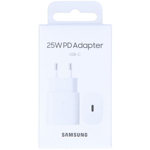 Samsung Fast Charging Adapter USB-C Samsung Galaxy A52 (4G) - 25 Watt - Wit